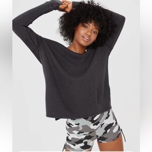 Offline By Aerie Wow! Waffle Long Sleeve T Shirt